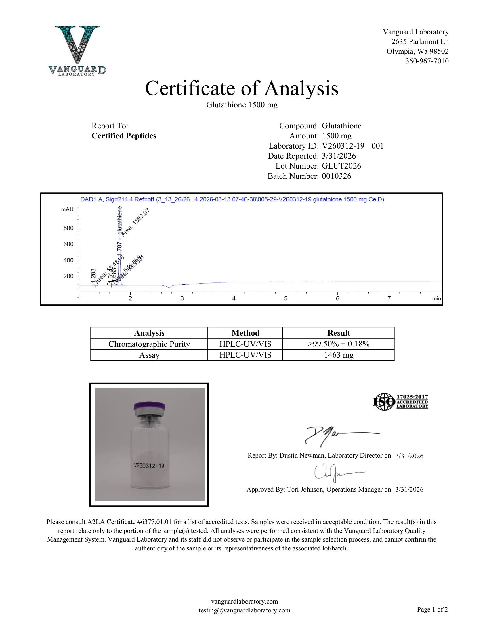 GLUTATHIONE 1500MG - Image 3