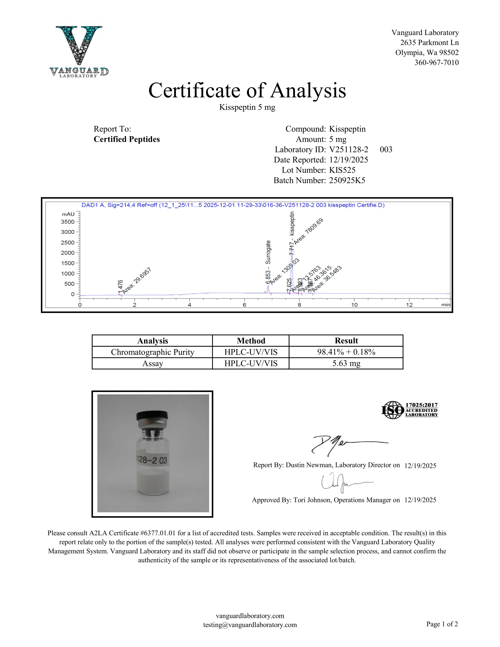 KISSPEPTIN10 5MG - Image 3