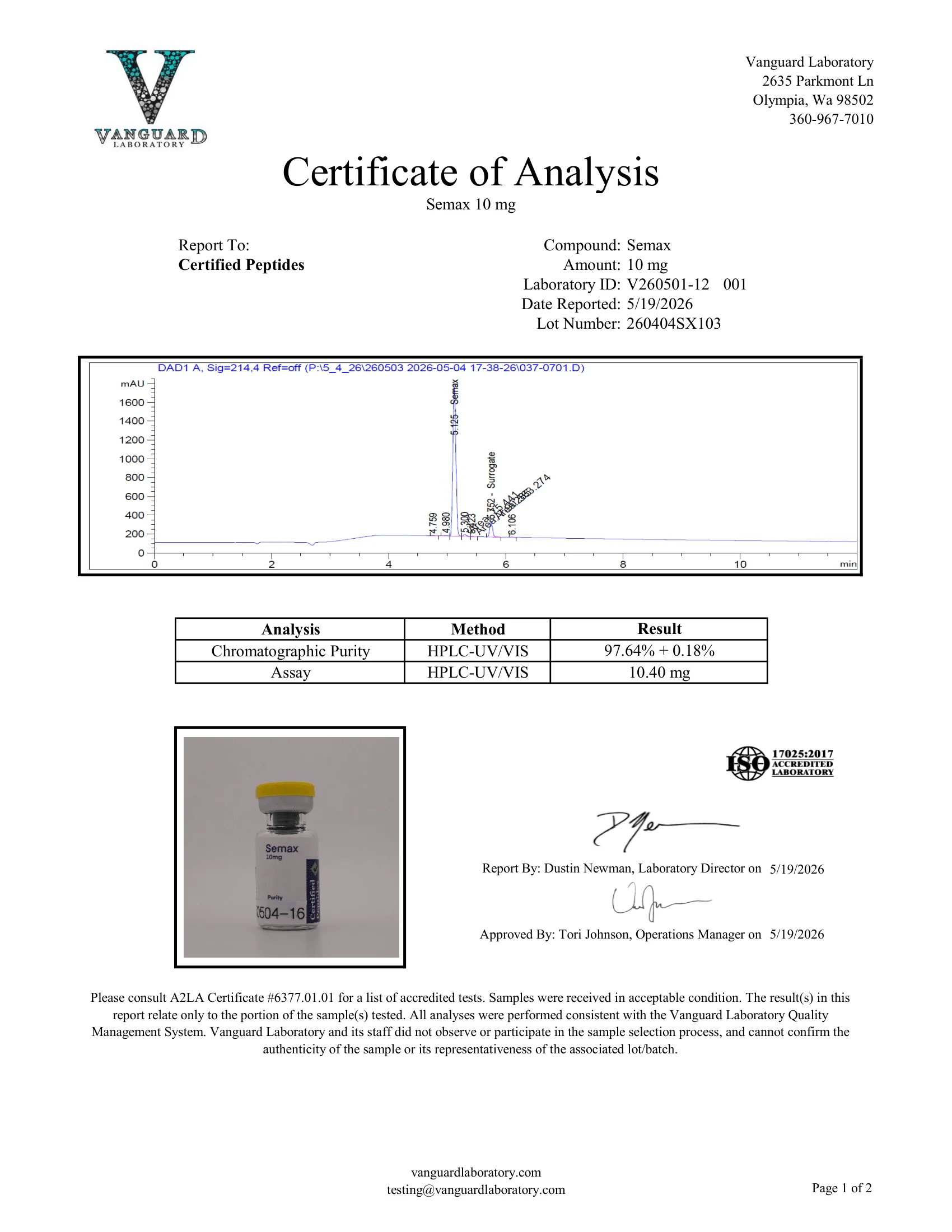 SEMAX 10MG - Image 3