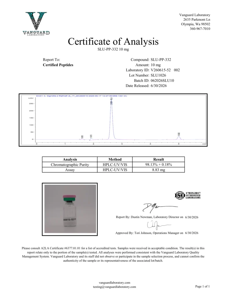 SLU-PP-332-10mg-6-30-26-COA
